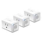 Kasa Smart Plug HS103P4, Smart Home Wi-Fi Outlet Works with Alexa, Echo, Google Home & IFTTT, No Hub Required, Remote Control, 15 Amp, UL Certified, White