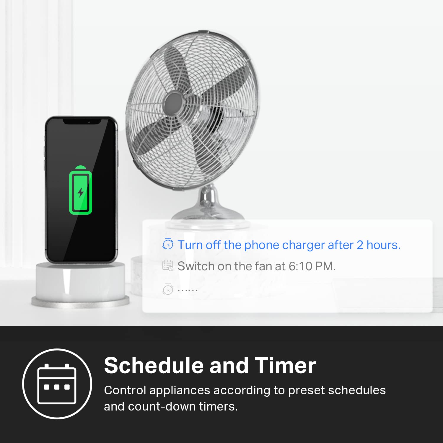 Kasa Smart Plug HS103P4, Smart Home Wi-Fi Outlet Works with Alexa, Echo, Google Home & IFTTT, No Hub Required, Remote Control, 15 Amp, UL Certified, White