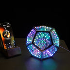 Infinity Dodecahedron Magic Table Lamp-4